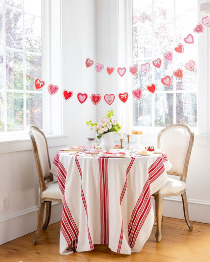 Layered Heart Paper Banner for Party Decor