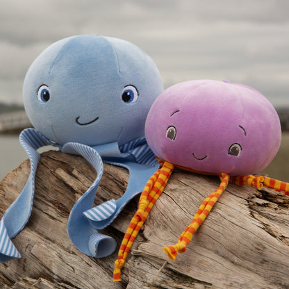 Chiquito Ocho – 12 Inch Soft Blue Sea Life Toy