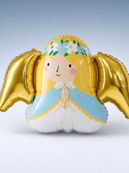 Angel Shape Foil Balloon, 40.5 x 23 in Celebration Decor