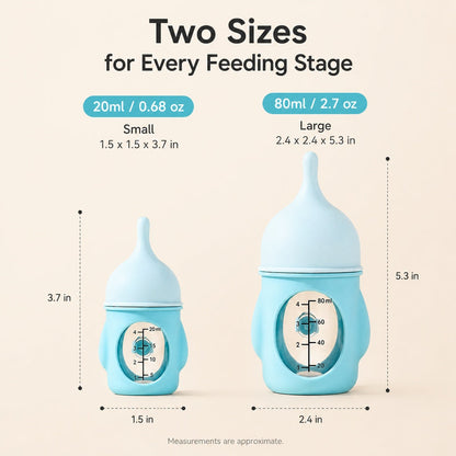 Newborn Puppy & Kitten Nursing Bottle – Anti-Choke Silicone Pet Feeder for Safe, Gentle Milk Feeding at Home