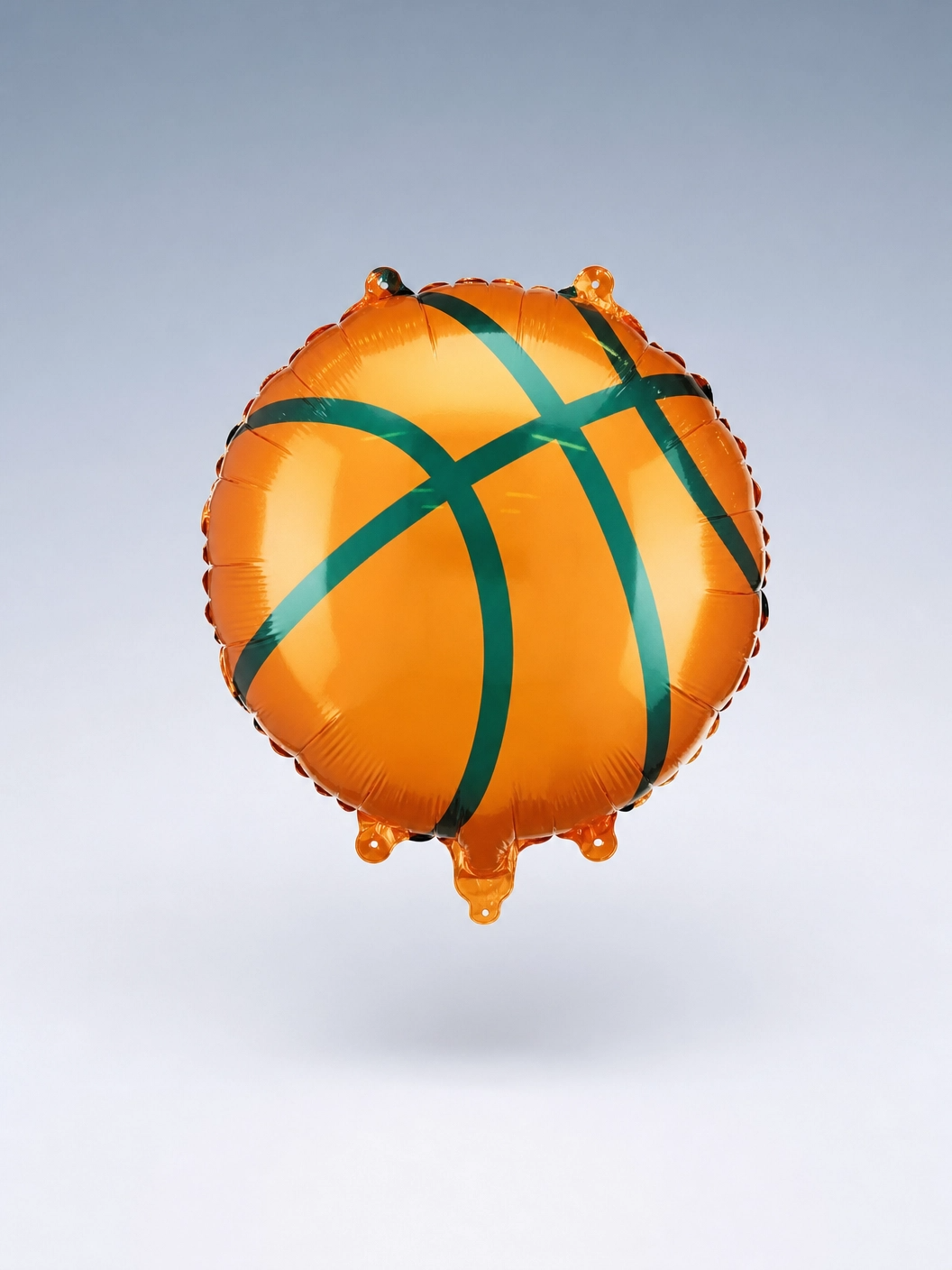 Basketball Foil Balloon, 18 x 18 in Sports Party Decor