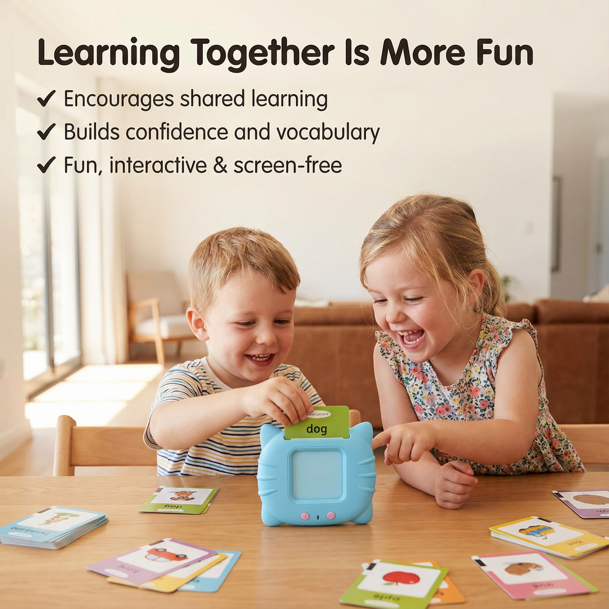 Interactive Talking Flash Cards – Early Language Learning Set