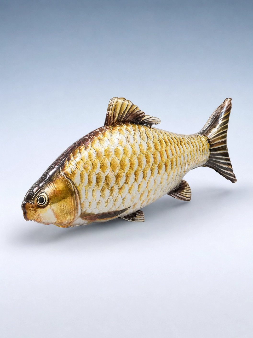 Brown Fish Shape Foil Balloon, Approx 20 in Party Decor