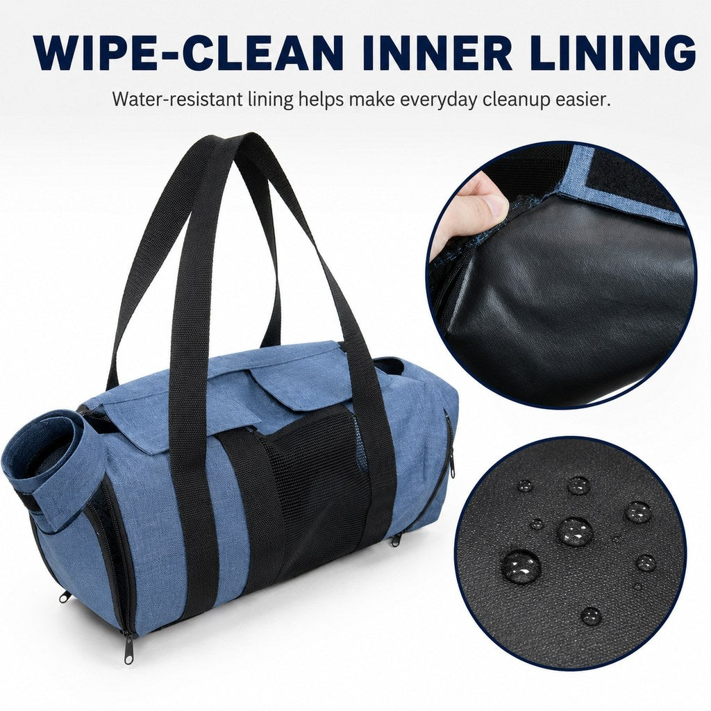 Cat Grooming Restraint Bag for Nail Trimming & Ear Cleaning – Easier Control for Wiggly Cats