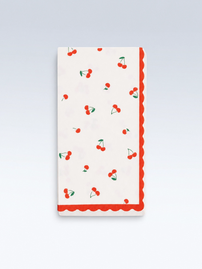 Cherry Pattern Paper Dinner Napkins