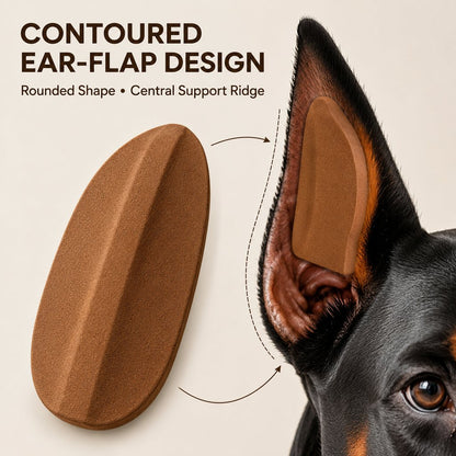 At-Home Dog Ear Posting Support Patch Kit - Low-Profile Adhesive Support Without Separate Liquid Glue