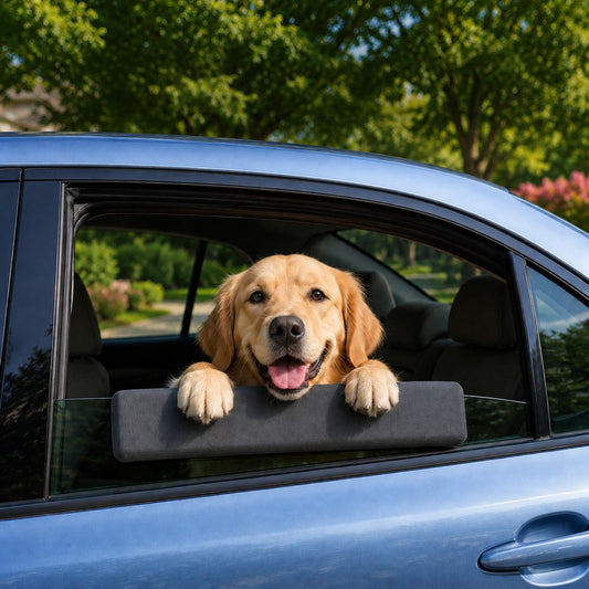 Dog Car Window Chin Rest Cushion - Soft Door-Edge Pillow for Road Trips & Daily Rides