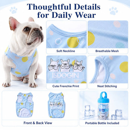 French Bulldog Cooling Vest for Hot Summer Walks