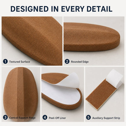At-Home Dog Ear Posting Support Patch Kit - Low-Profile Adhesive Support Without Separate Liquid Glue