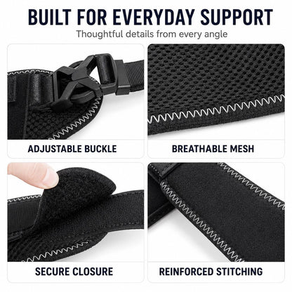 Dog Hip & Rear Leg Support Brace – Adjustable Dual Hind-Leg Stability Wrap for Senior Dogs, Hardwood Floors & Daily Walks