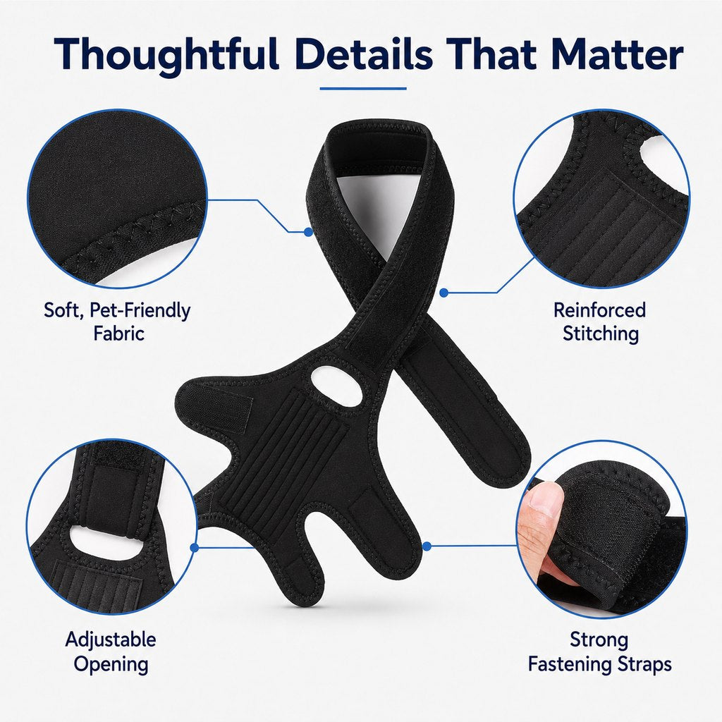 Adjustable Dog Joint Support Brace for Daily Walks & Senior Leg Stability