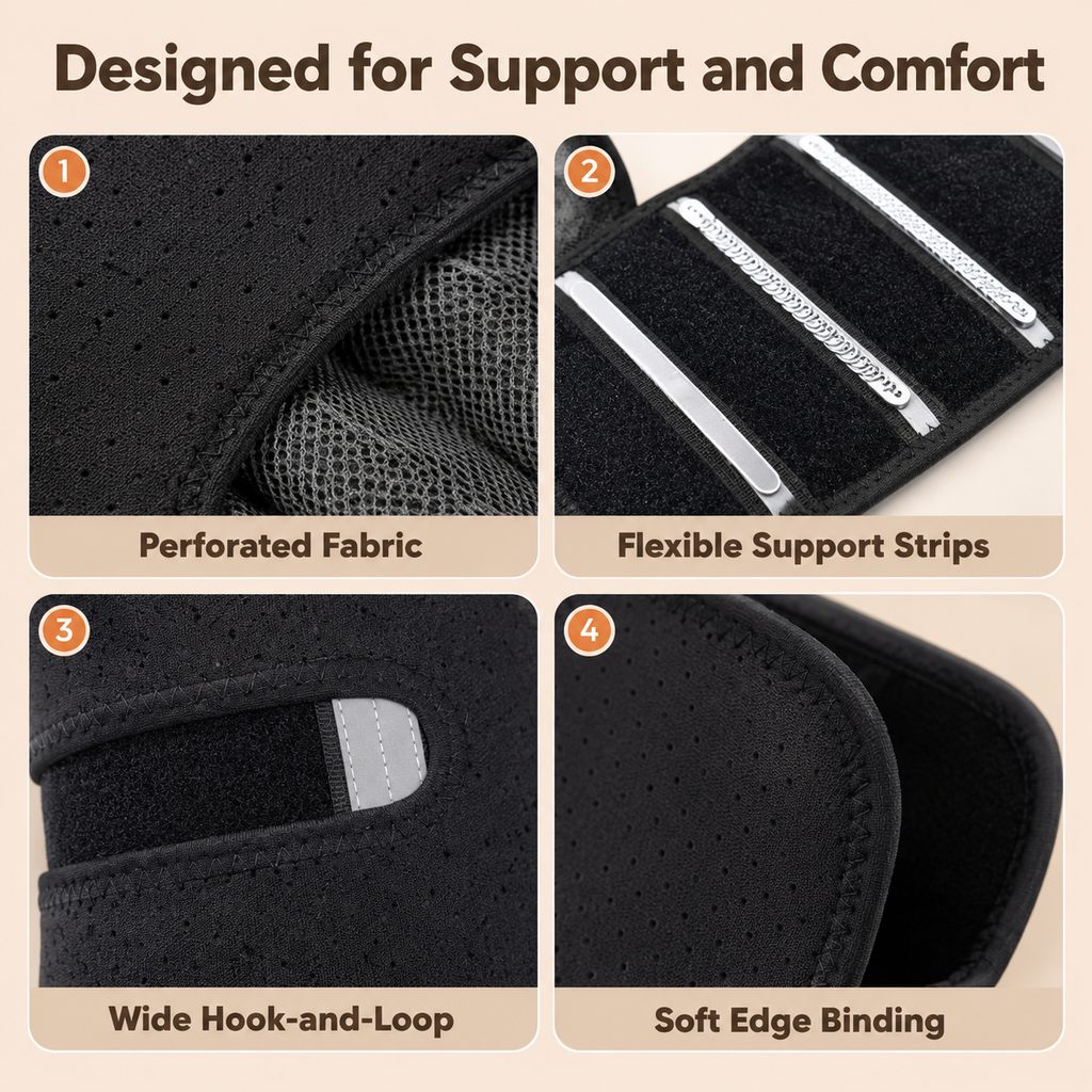 Adjustable Dog Neck Support Brace for Rest & Recovery - Breathable Cervical Collar for Limited Neck Movement
