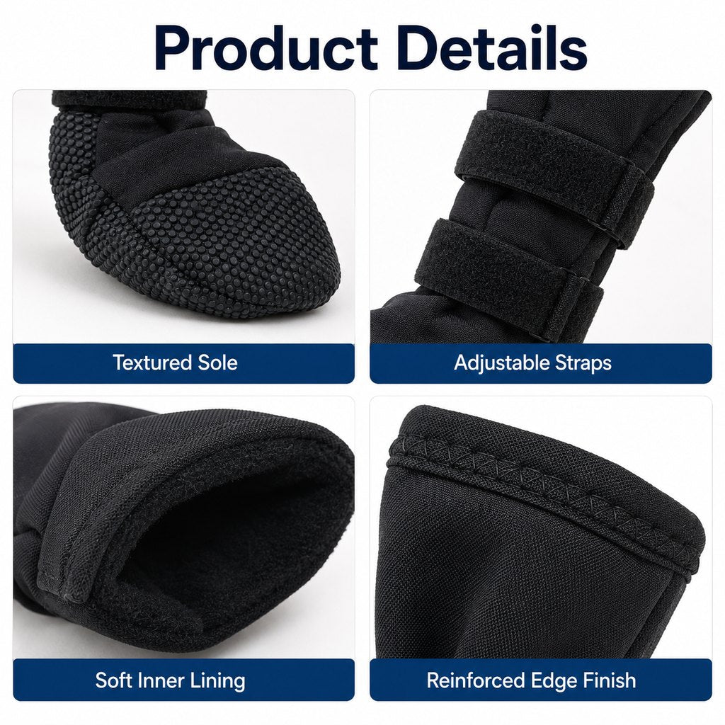 Dog Paw Recovery Boot for Home Rest & Walks - Anti-Lick Protective Cover for Injured Paws