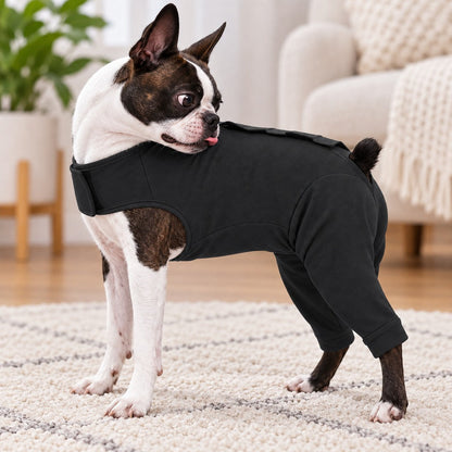 Dog Post-Surgery Recovery Suit - Rear Leg Anti-Lick Cone Alternative