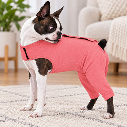 Dog Post-Surgery Recovery Suit - Rear Leg Anti-Lick Cone Alternative