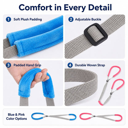 Dog Rear Leg Lift Support Sling for Stairs & Cars - Senior Dog Mobility Support
