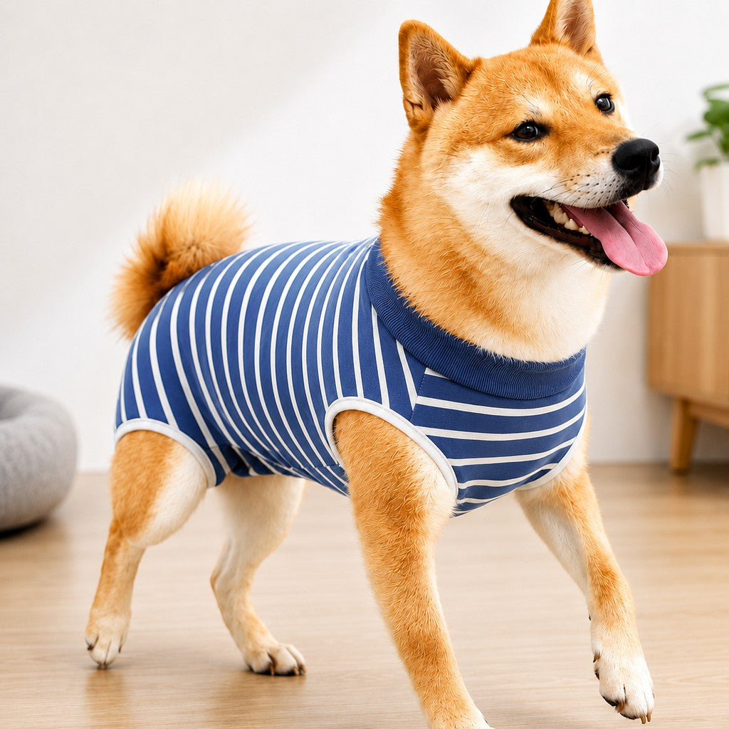Dog Post-Surgery Recovery Suit for Spay & Neuter - Anti-Lick Cone Alternative