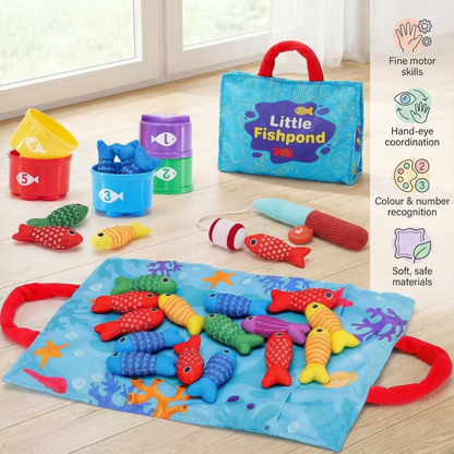 Interactive Montessori Fishing Toy for Toddlers