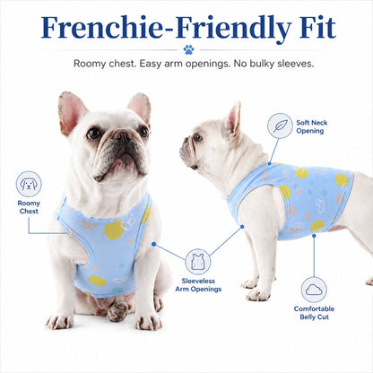 French Bulldog Cooling Vest for Hot Summer Walks