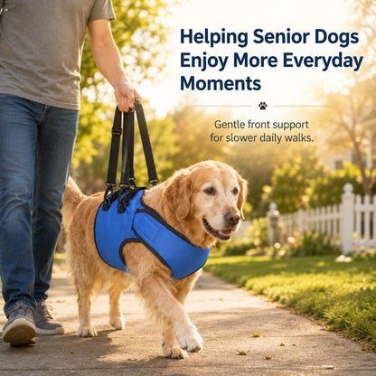 Front Leg Support Harness for Senior Dogs – Mobility Lift Aid for Walking, Stairs & Car Rides
