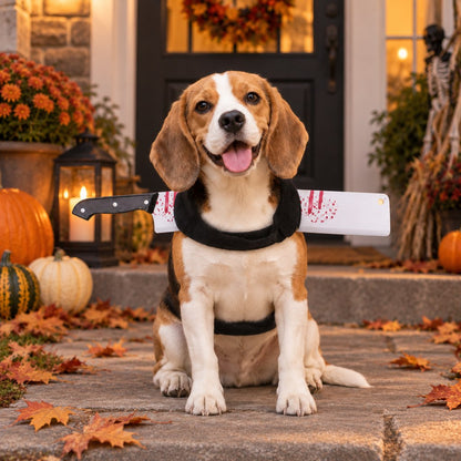 Halloween Horror Prop Dog Costume Harness - Easy-On Funny Outfit for Trick-or-Treat, Parties & Photos | 6 Styles