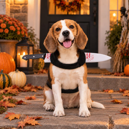 Halloween Horror Prop Dog Costume Harness - Easy-On Funny Outfit for Trick-or-Treat, Parties & Photos | 6 Styles