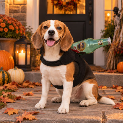 Halloween Horror Prop Dog Costume Harness - Easy-On Funny Outfit for Trick-or-Treat, Parties & Photos | 6 Styles