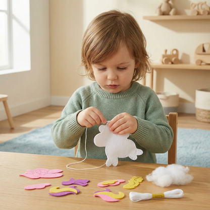 Creative Creative DIY Felt Animal Craft Kit For Kids
