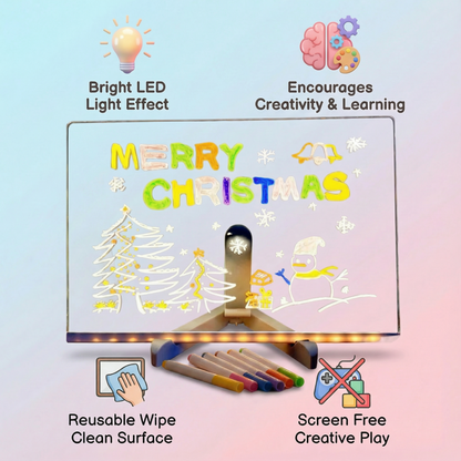 Creative Kids LED Art & Drawing Board
