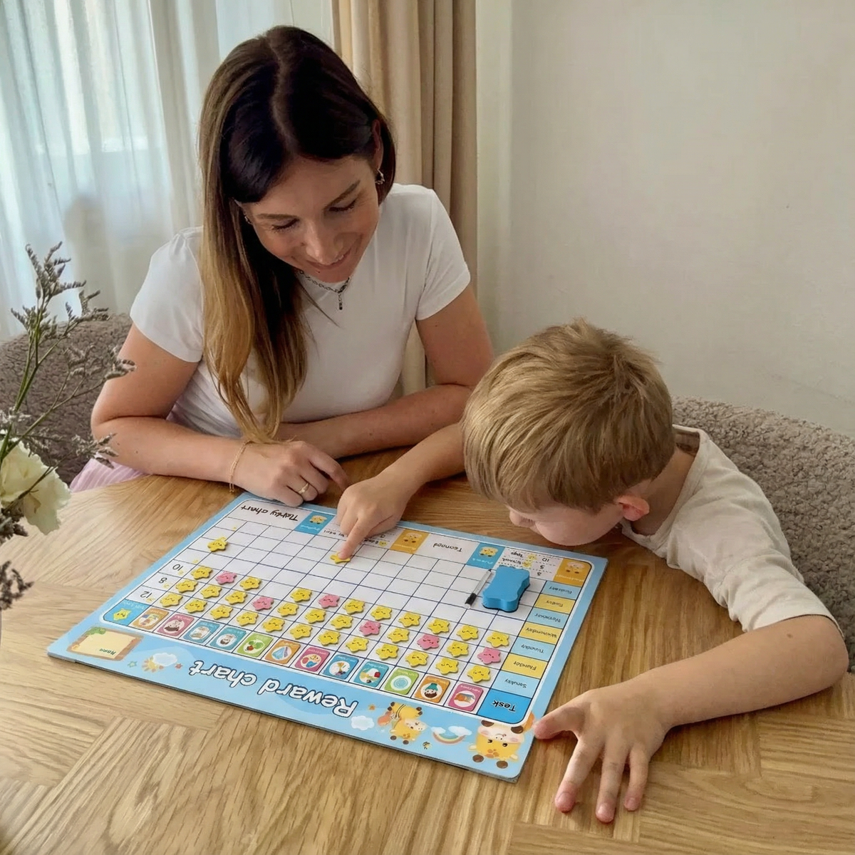 Motivation & Reward Chart For Kids for Kids