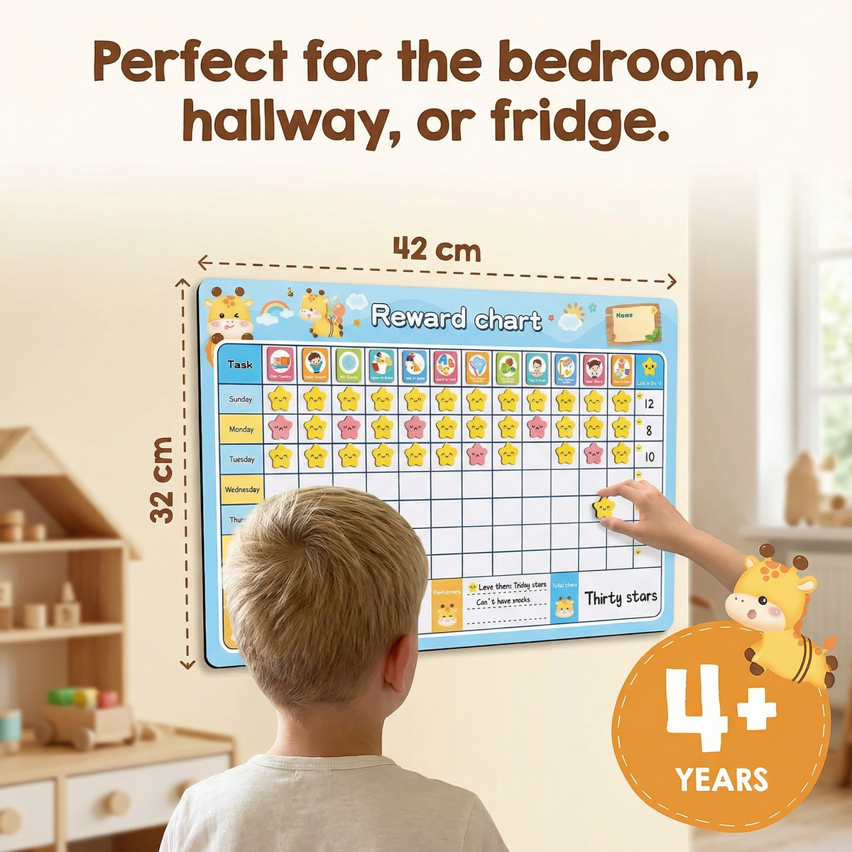 Motivation & Reward Chart For Kids for Kids
