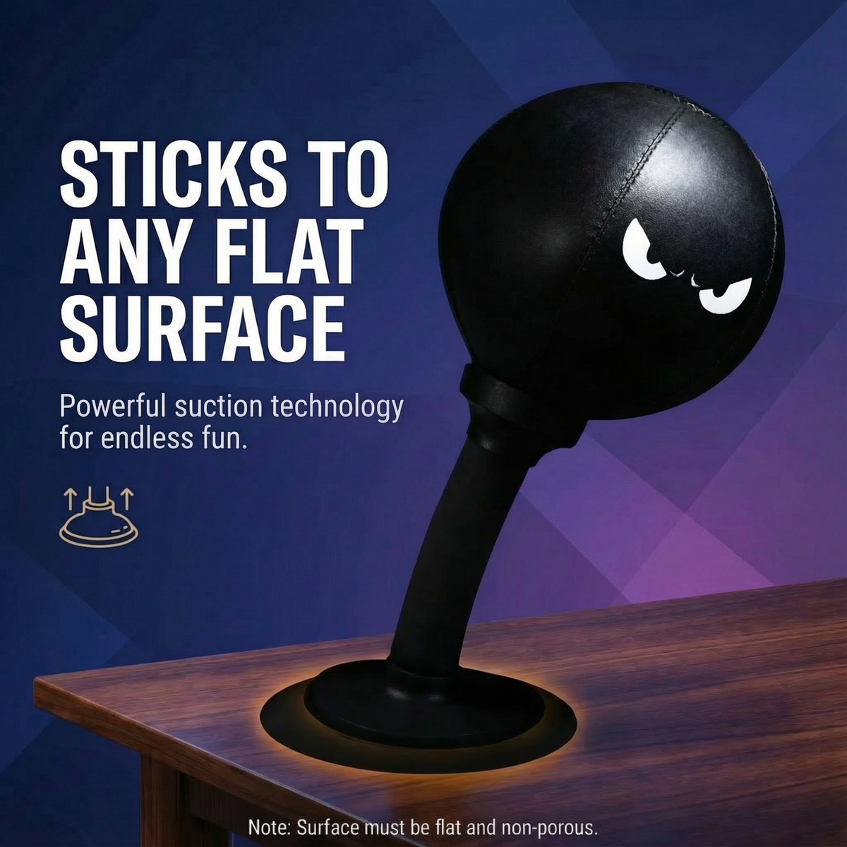 Interactive Punching Bag for Kids – Suction Cup Indoor Active Play Toy