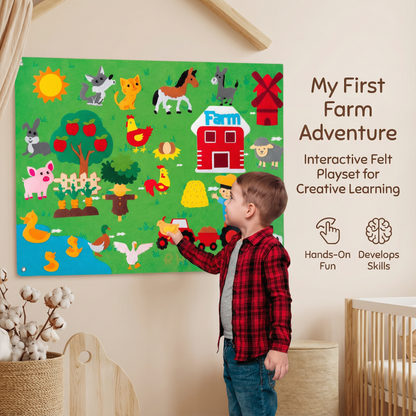 Soft Felt Activity Board – Children