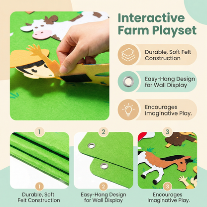 Soft Felt Activity Board – Children