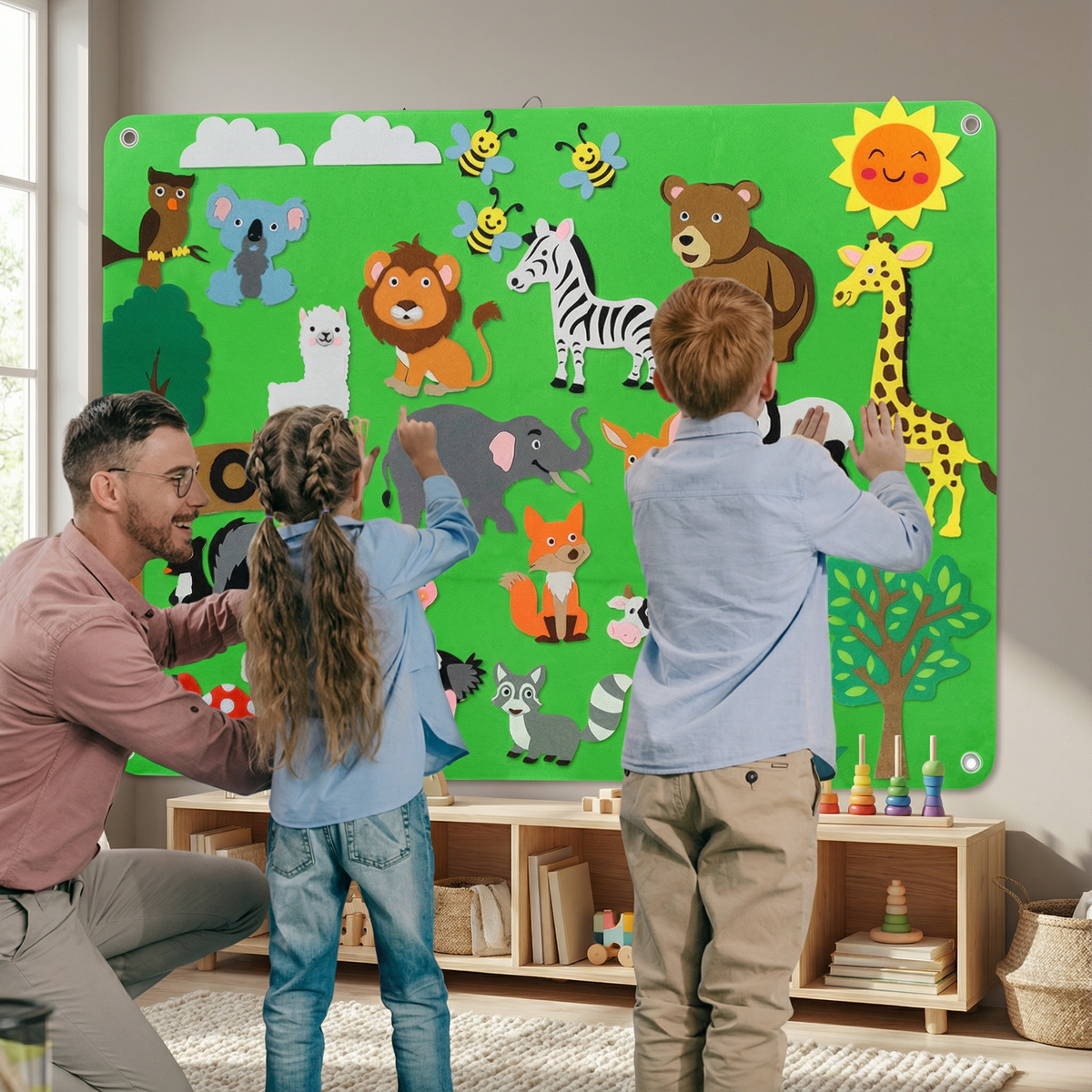 Soft Felt Activity Board – Children