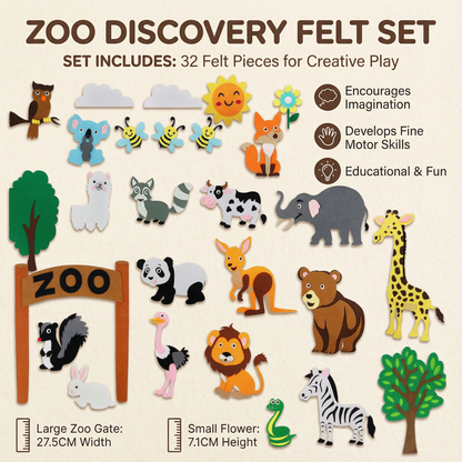 Soft Felt Activity Board – Children