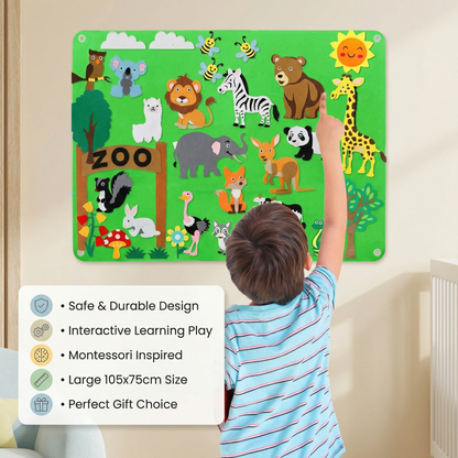 Soft Felt Activity Board – Children