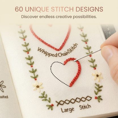 Embroidery Stitch Book – Mums and Kids