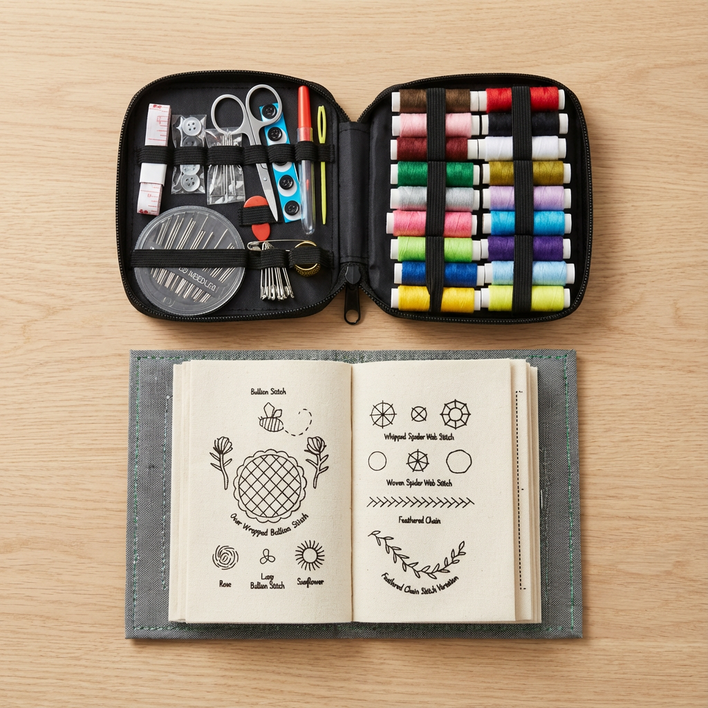 Embroidery Stitch Book – Mums and Kids