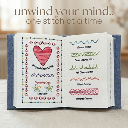 Embroidery Stitch Book – Mums and Kids
