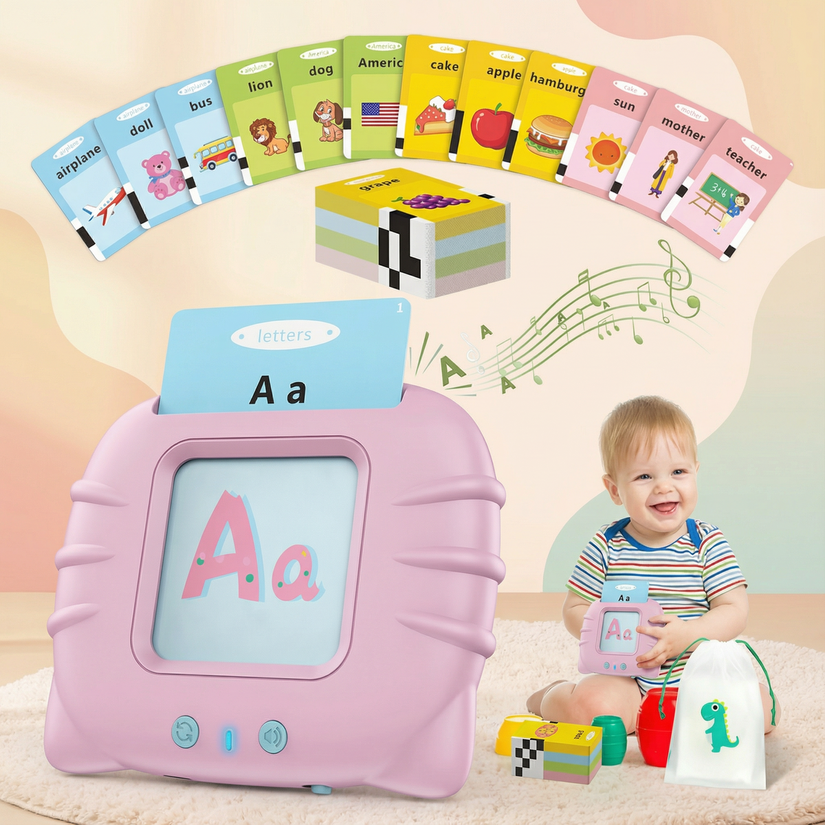Interactive Talking Flash Cards – Early Language Learning Set