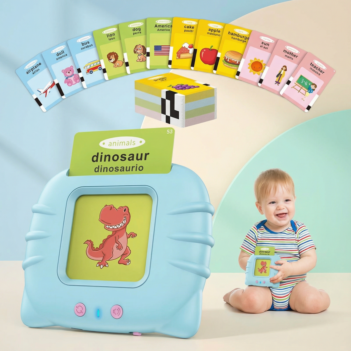 Interactive Talking Flash Cards – Early Language Learning Set