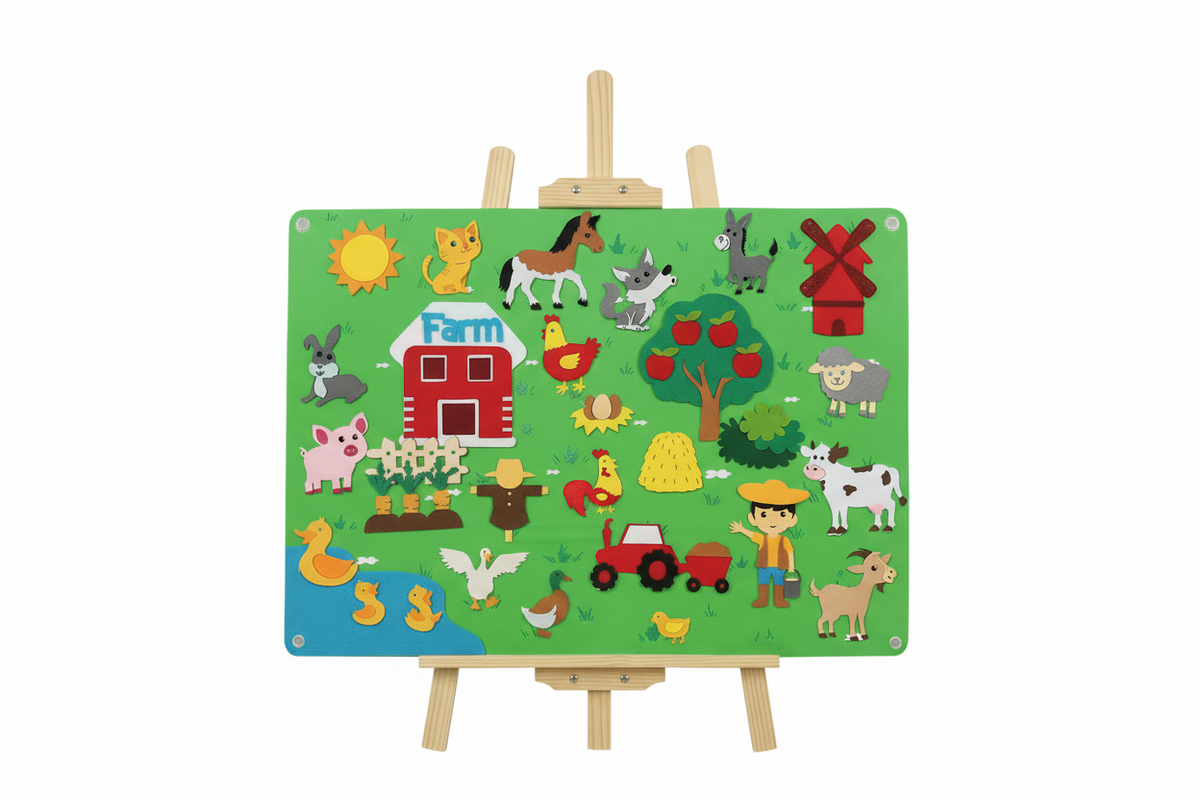 Soft Felt Activity Board – Children