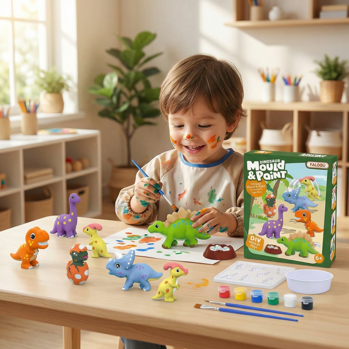 Creative Mold and Paint Creative Craft Kit for Kids