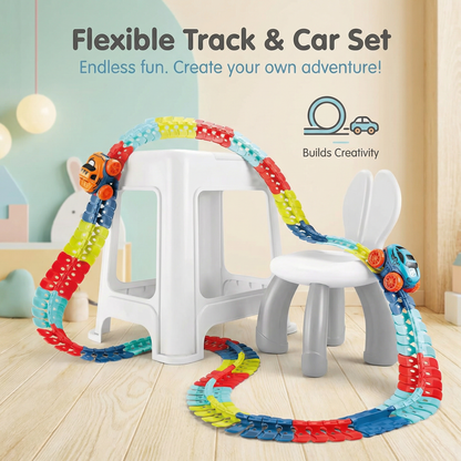 Light Up Flexible Racing Track Set | Family Favourite