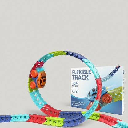 Light Up Flexible Racing Track Set | Family Favourite