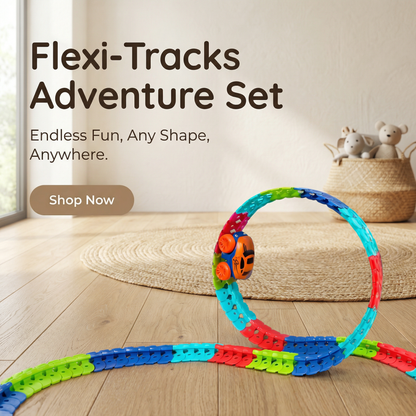 Light Up Flexible Racing Track Set | Family Favourite