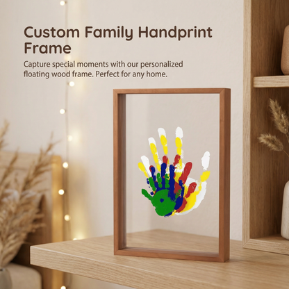 Creative DIY Family Handprint Frame Memory Kit