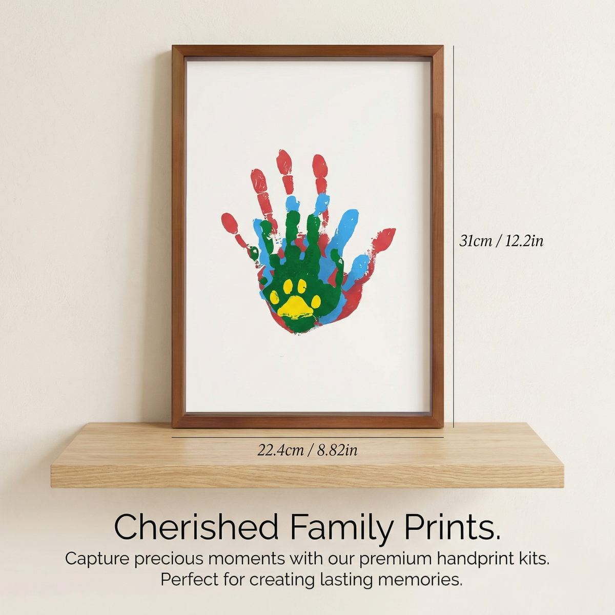Creative DIY Family Handprint Frame Memory Kit