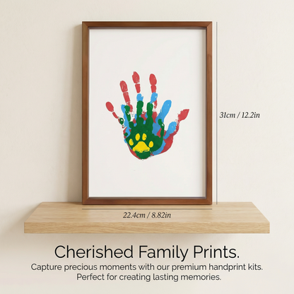Creative DIY Family Handprint Frame Memory Kit